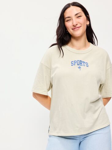 Old Navy Short-Sleeve Loose Crew-Neck T-Shirt - Wish Bone in Saudi Arabia