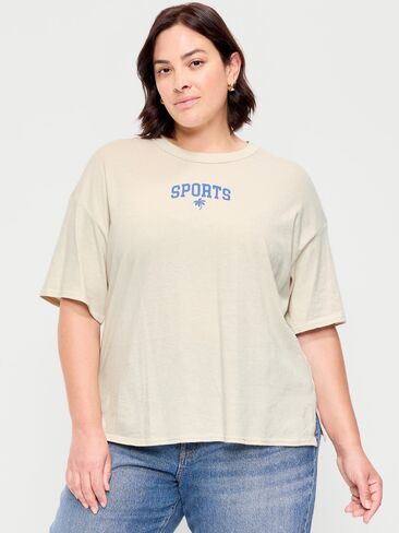 Old Navy Short-Sleeve Loose Crew-Neck T-Shirt - Wish Bone in Saudi Arabia