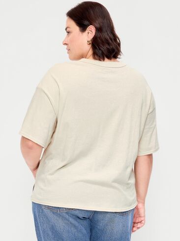 Old Navy Short-Sleeve Loose Crew-Neck T-Shirt - Wish Bone in Saudi Arabia