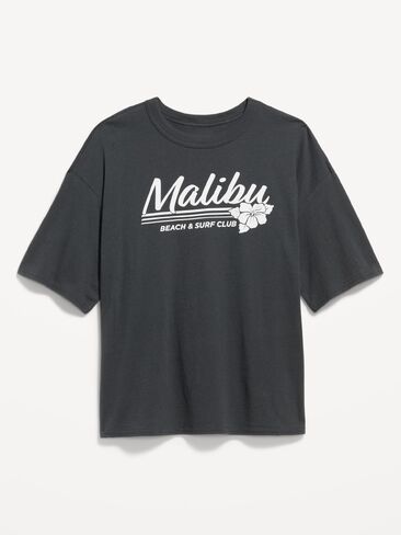 Old Navy Short-Sleeve Loose Crew-Neck T-Shirt - Panther in Saudi Arabia