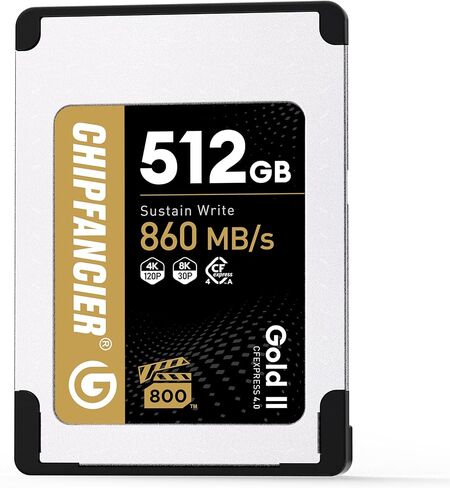 968GB CFexpress 4.0 Type A Card Up to 1750MB/s Read Speed & 1750MB/s Write Speed Type A Memory Card for RAW 4K/8K Video Recording Compatible with Sony Alpha Sony FX Cameras Gold in Saudi Arabia