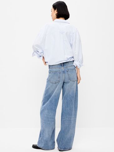 Old Navy Low-Rise Baggy Wide-Leg Jeans - Nohea in Saudi Arabia