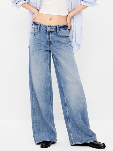 Old Navy Low-Rise Baggy Wide-Leg Jeans - Nohea in Saudi Arabia