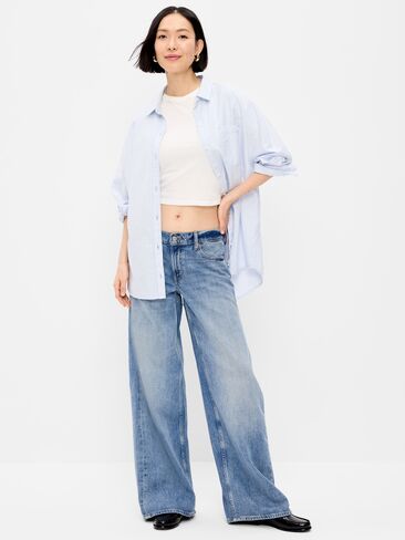 Old Navy Low-Rise Baggy Wide-Leg Jeans - Nohea in Saudi Arabia