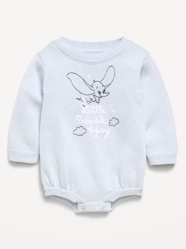 Old Navy Disney© Dumbo Sweater-Knit One-Piece Romper for Baby - Contrail in Saudi Arabia