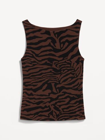 Old Navy Hug Double-Layer Boatneck Top - Zebra in Saudi Arabia