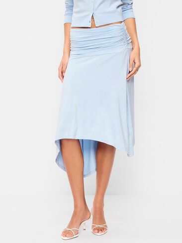Old Navy Asymmetrical Draped Midi Skirt - Sky Maintenance in Saudi Arabia