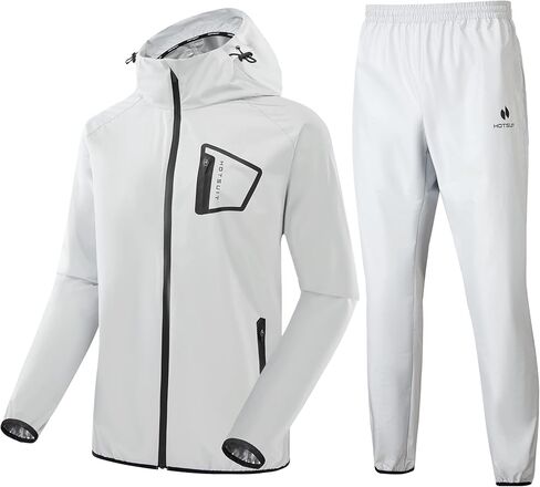 HOTSUIT Sauna Pant for Men Gym Sweat Pants Black, S in Saudi Arabia
