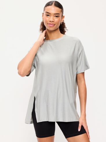 Old Navy CloudMotion Short-Sleeve Tunic - Cloud Cover in Saudi Arabia