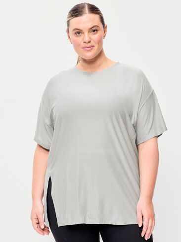 Old Navy CloudMotion Short-Sleeve Tunic - Cloud Cover in Saudi Arabia