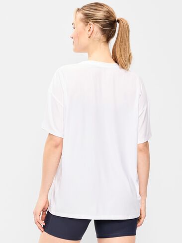 Old Navy CloudMotion Short-Sleeve Tunic - Magnolia in Saudi Arabia