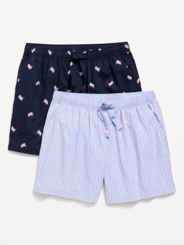 Old Navy 2-Pack Poplin Pajama Shorts - Americana in Saudi Arabia