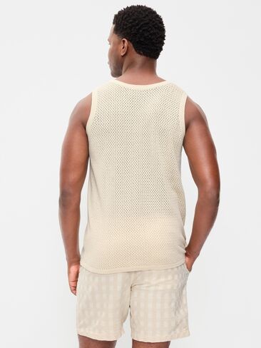 Old Navy Relaxed Sweater Tank - Sea Salt in Kuwait
