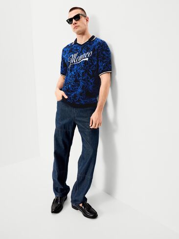 Old Navy Rugby-Style Sweater Polo - Sapphire Sky in Saudi Arabia