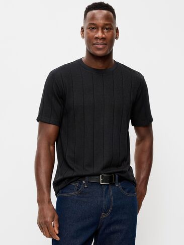 Old Navy Relaxed Sweater T-Shirt - Black Jack in Saudi Arabia