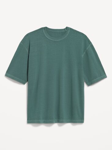 Old Navy Garment-Dyed Heavyweight Cropped T-Shirt - Glorious Pine in Saudi Arabia