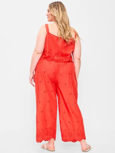 Old Navy High-Waisted Cut Out Wide-Leg Pant - MOONFISH ORANGE in Saudi Arabia
