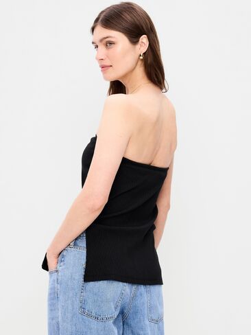 Old Navy Asymmetrical Tube Top - Black Jack in Saudi Arabia
