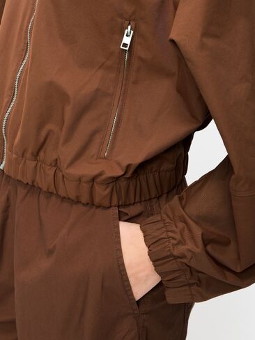 Old Navy Twill Utility Zip-Front Jacket - Coco de mer in Saudi Arabia