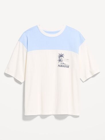 Old Navy Short-Sleeve Loose Crew-Neck T-Shirt - Float Your Boat in Saudi Arabia