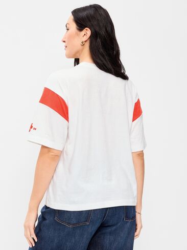 Old Navy Short-Sleeve Loose Crew-Neck T-Shirt - Warm Sunset in Saudi Arabia