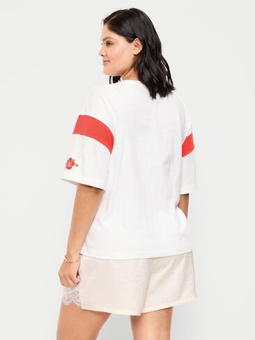 Old Navy Short-Sleeve Loose Crew-Neck T-Shirt - Warm Sunset in Saudi Arabia