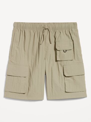 شورت Old Navy فضفاض للشحن - درزة داخلية 8 بوصة - بانيان in Kuwait