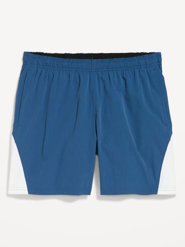 Old Navy Loose Color-Block Shorts -- 5-inch inseam - Pacific Blue in Saudi Arabia
