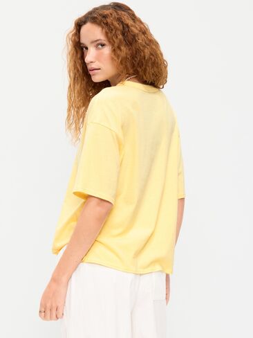 تي شيرت Old Navy بأكمام قصيرة ورسومات فضفاضة - Sunbeam in Saudi Arabia
