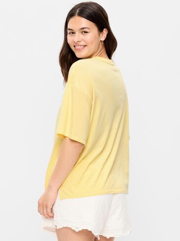 تي شيرت Old Navy بأكمام قصيرة ورسومات فضفاضة - Sunbeam in Saudi Arabia