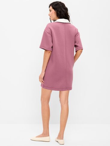 Old Navy Bounce Fleece Short-Sleeve Polo Dress - Rosette in Saudi Arabia