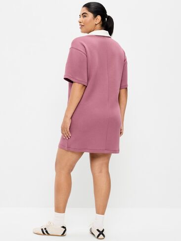 Old Navy Bounce Fleece Short-Sleeve Polo Dress - Rosette in Saudi Arabia