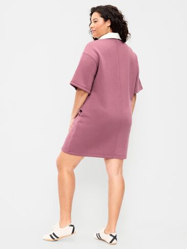 Old Navy Bounce Fleece Short-Sleeve Polo Dress - Rosette in Saudi Arabia