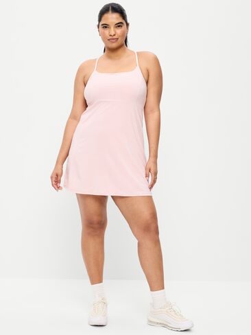 Old Navy Stretch Woven Racerback Tennis Dress - Fairytale Rose in Saudi Arabia