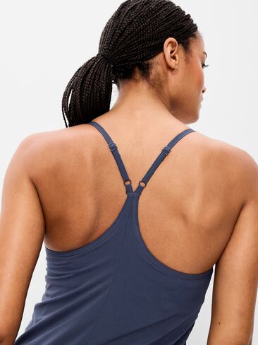 Old Navy Stretch Woven Racerback Tennis Dress - Dusk Navy in Saudi Arabia