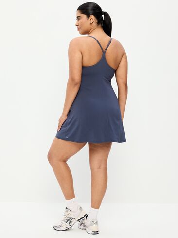 Old Navy Stretch Woven Racerback Tennis Dress - Dusk Navy in Saudi Arabia