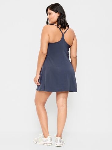 Old Navy Stretch Woven Racerback Tennis Dress - Dusk Navy in Saudi Arabia