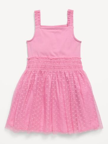 Old Navy Sleeveless Tutu Dress for Toddler Girls - HYDRANGEA PINK in Saudi Arabia