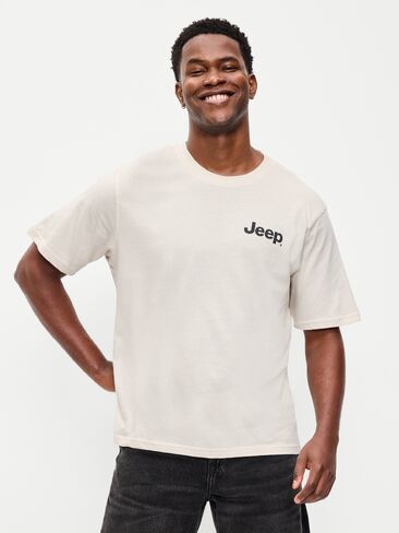 Old Navy Jeep® Loose T-Shirt - Silver Gray in Saudi Arabia