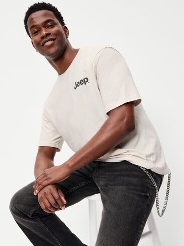 Old Navy Jeep® Loose T-Shirt - Silver Gray in Saudi Arabia