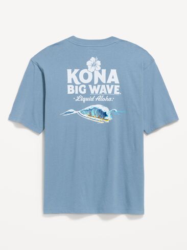 Old Navy KONA Big Wave® Heavyweight Loose T-Shirt - STONEWASH in Saudi Arabia