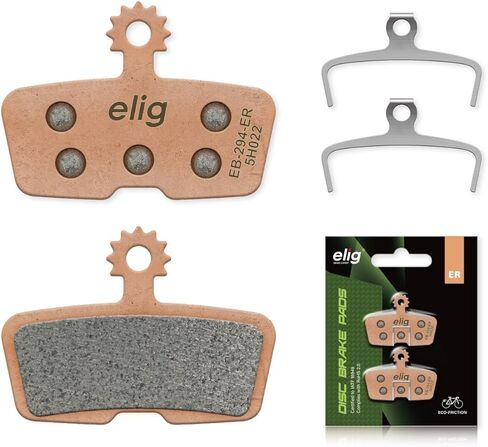 ELIG Bike Disc Brake Pads for Avid Sram Code 2011+, Code R (B1), Code RS (A1), Code RSC (A1), Code Stealth 2024+, Guide RE (A1), DB8 2023+, G2 RE | MTB/eMTB/Downhill/Trail/All Mountain in Saudi Arabia