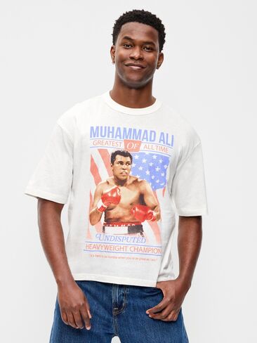 Old Navy Muhammad Ali™ T-Shirt - Sea Salt in Saudi Arabia