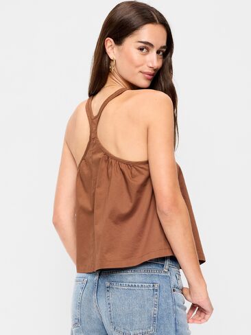 Old Navy Sleeveless Trapeze Tank Top - Coco de mer in Saudi Arabia