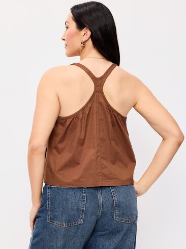 Old Navy Sleeveless Trapeze Tank Top - Coco de mer in Saudi Arabia