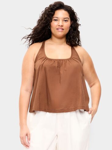 Old Navy Sleeveless Trapeze Tank Top - Coco de mer in Saudi Arabia