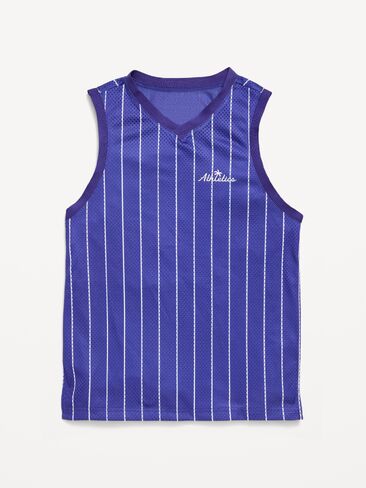 Old Navy Mesh Basketball Tank Top for Boys - Bluer Than Blue in Saudi Arabia