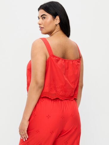 قميص بدون أكمام من Old Navy بربطة أمامية - سمكة القمر برتقالية in Kuwait