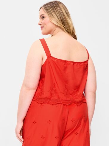 قميص بدون أكمام من Old Navy بربطة أمامية - سمكة القمر برتقالية in Kuwait