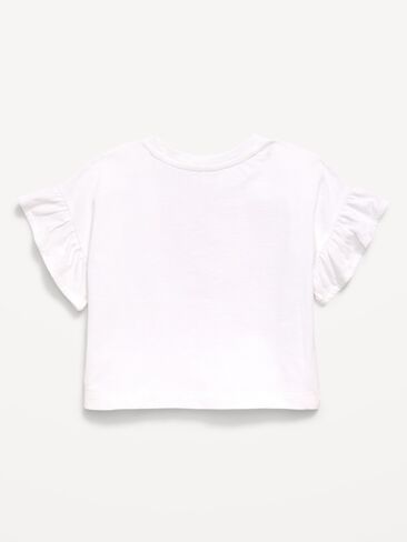 Old Navy Spice Girls™ Ruffled Graphic T-Shirt for Toddler Girls - Spice Girls in Saudi Arabia